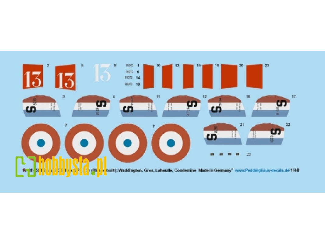 Spad S.Xiii Late, Spa 154 (Blériot Built): Waddington, Gros, Lahoulle And Condemine - image 1