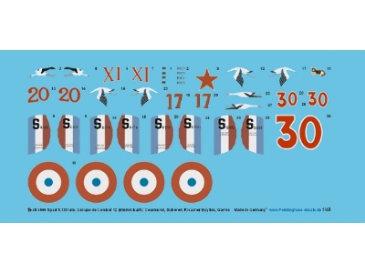 Spad S.Xiii Late, Groupe De Combat 12 (Blériot-built): Coudouret, Dubnnet, Risacher/Baylies And Garros - image 1