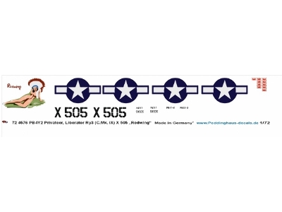 Pb4y2 Privateer - Liberator Ry 3 ( C.Mk. Ix) X 505 Redwing - image 1