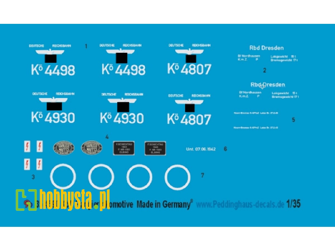 Köff Small Dieselengine Decals - image 1