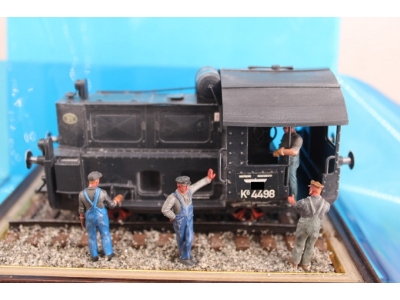 Köff Small Dieselengine With 4 Railwaymen And Decalsheet (3d-printed) - image 1