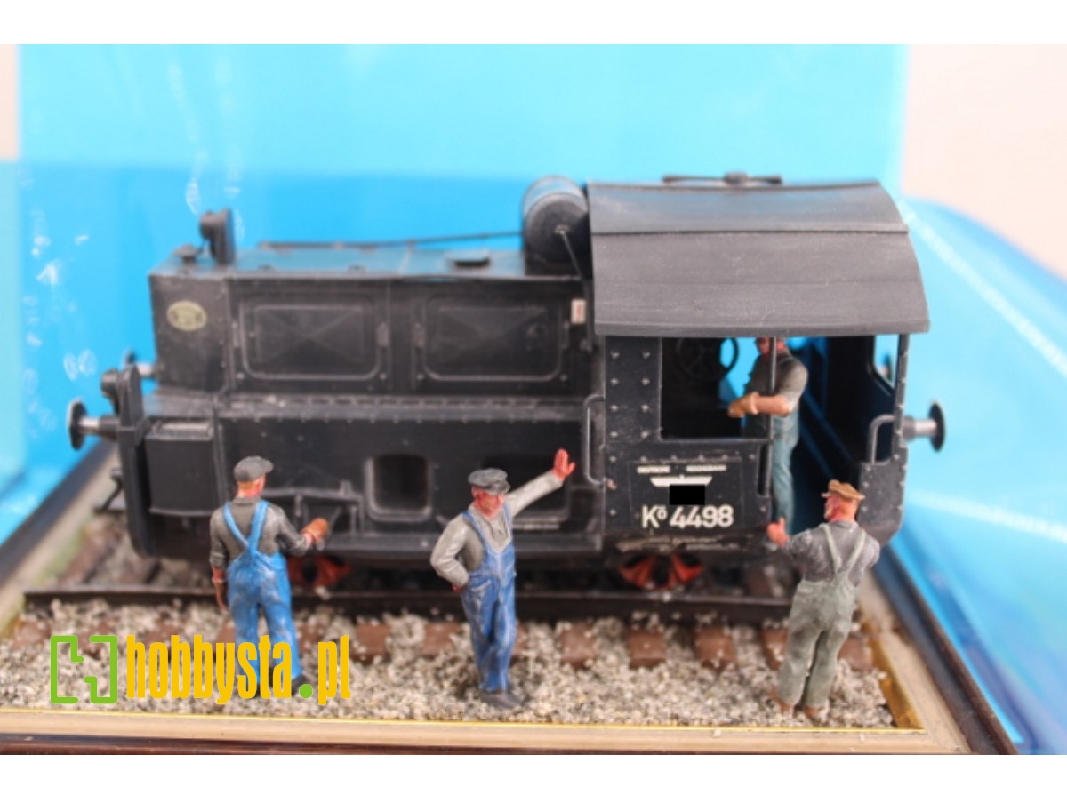Köff Small Dieselengine With 4 Railwaymen And Decalsheet (3d-printed) - image 1