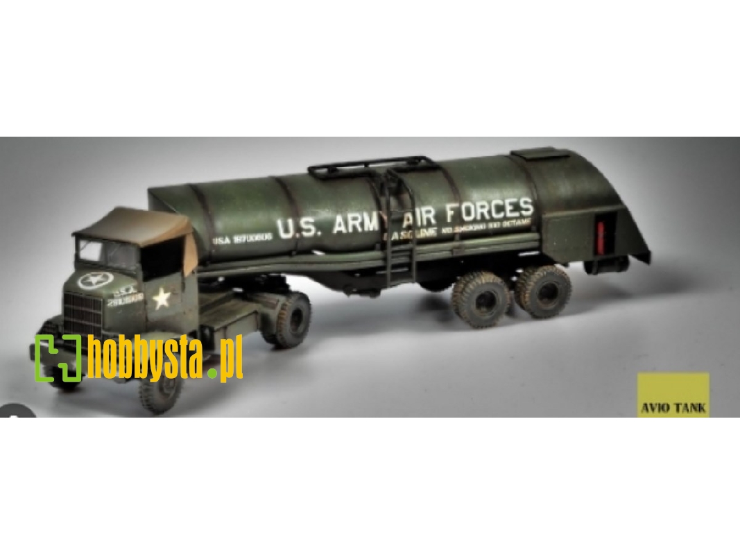 Autocar U-7144 T With Tanker Trailer And Decal Sheet - image 1