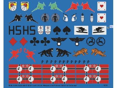 German Wwii U-boot And S-boot Flotilla Coat Of Arms And Flags - image 1