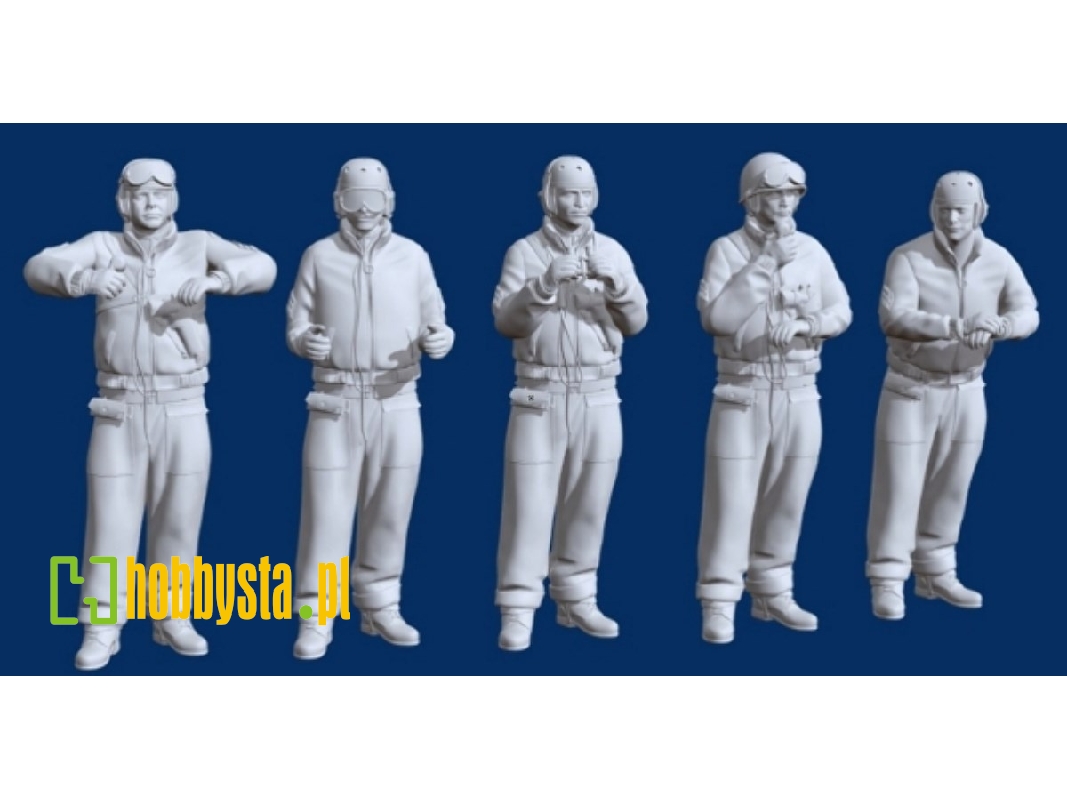 Us Wwii Tank Crew (5 Figures) - image 1