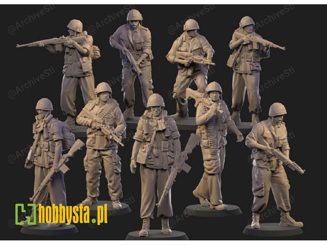 Us Vietnam War Infantry (10 Figures) - image 1