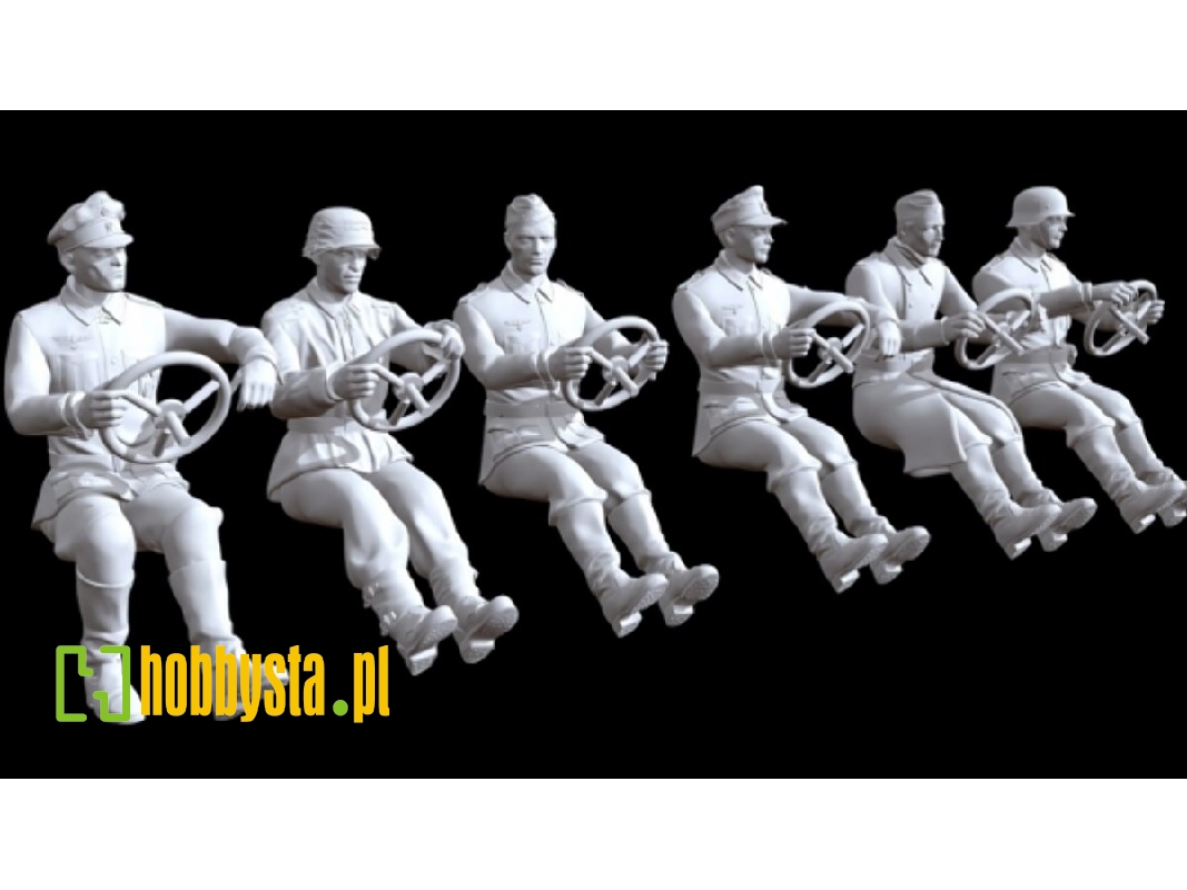 German Driver Figures (6 Figures) - image 1