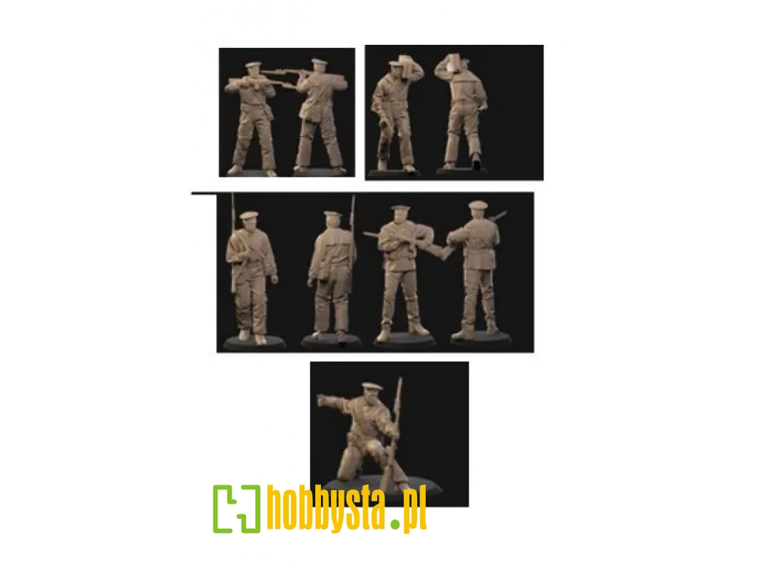 Russian Soldiers Part 1 - Naval Infantry 5 Figures - image 1