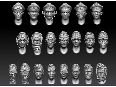 21 German Heads - image 1