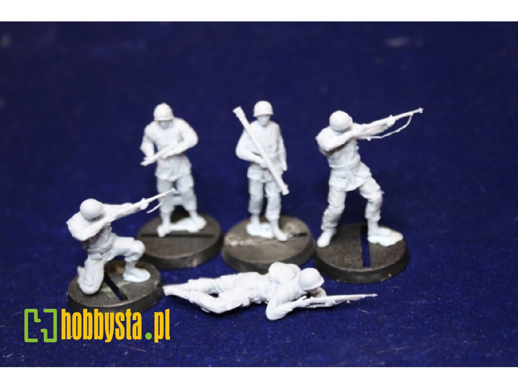 Us Wwii Paratroopers - Carentan 1944 (4 Figures) - image 1