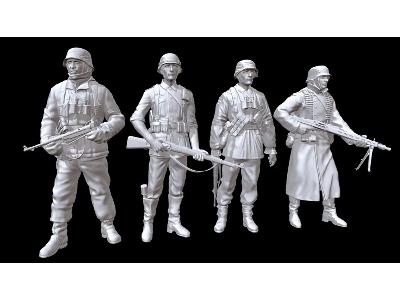 4 German Soldiers - image 1