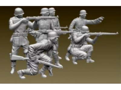6 German Soldiers Attacking - image 1