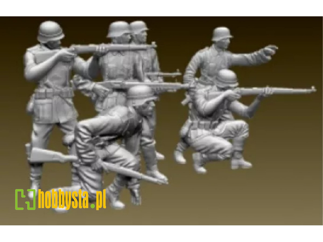 6 German Soldiers Attacking - image 1