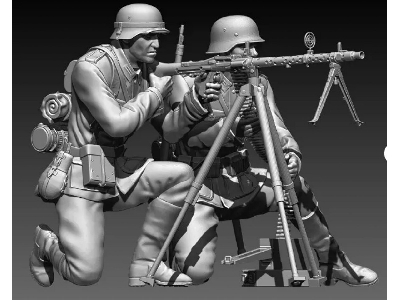 Mg 34 On Tripod In Operation - image 1