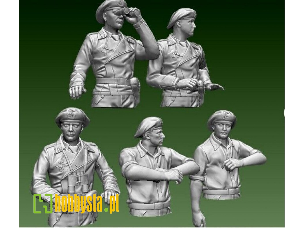 5 German Early Tank Crew - image 1