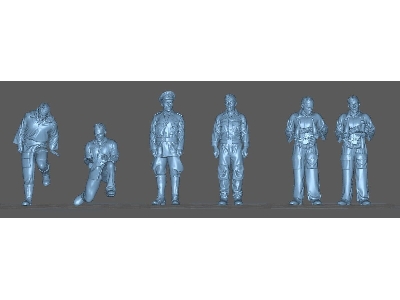 Oberst Rudel And Crew (6 Figures) - image 1