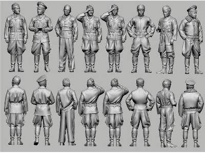 Luftwaffe Aces Nachtjäger - Lent, Sayn-wittgenstein, Streib, Weissenfeld, Semrau, Drewes, Fellerer, Ehle - image 1