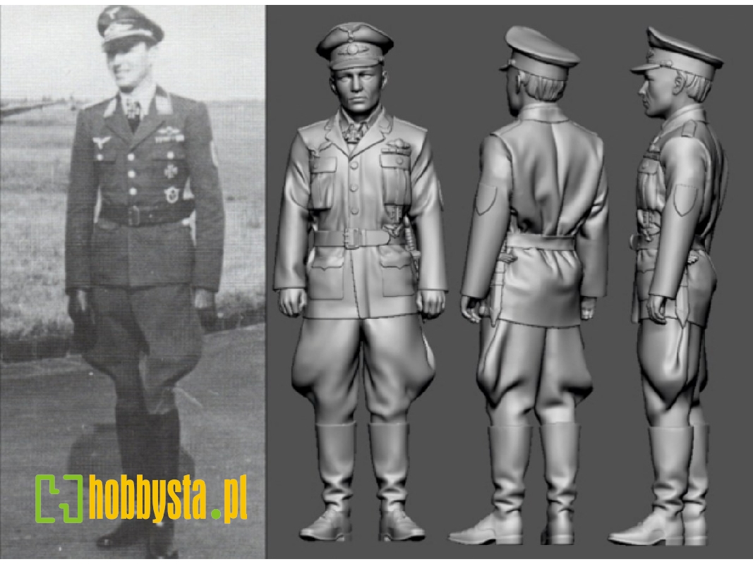 German Wwii Stuka Ace Pilot - Paul Werner Hozel - image 1