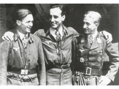 German Wwii Nachtjäger Ace - Hans Schnaufer Complette Crew - image 1