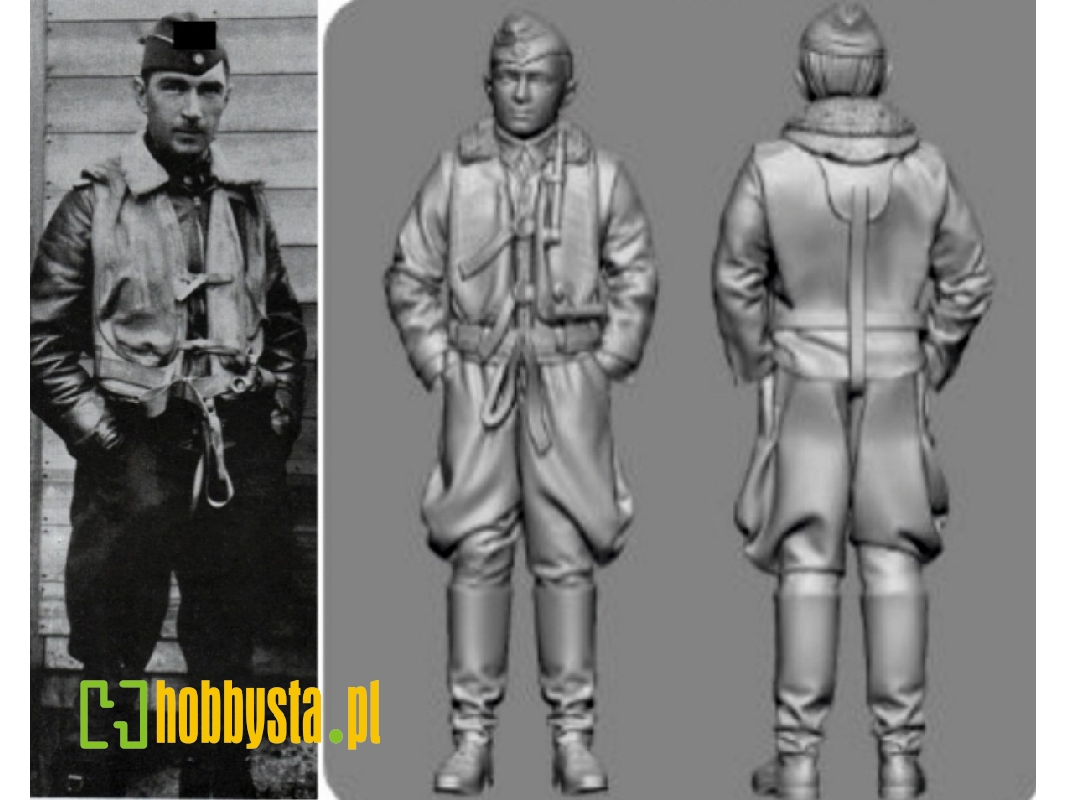 Battle Of Britain German Wwii Ace Werner Mölders (3d-printed) - image 1