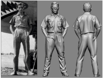 British Raf Wwii Ace Neville Duke (3d-printed) - image 1