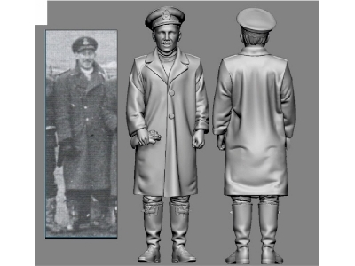 British Raf Wwii Ace Wiliam Vale (3d-printed) - image 1