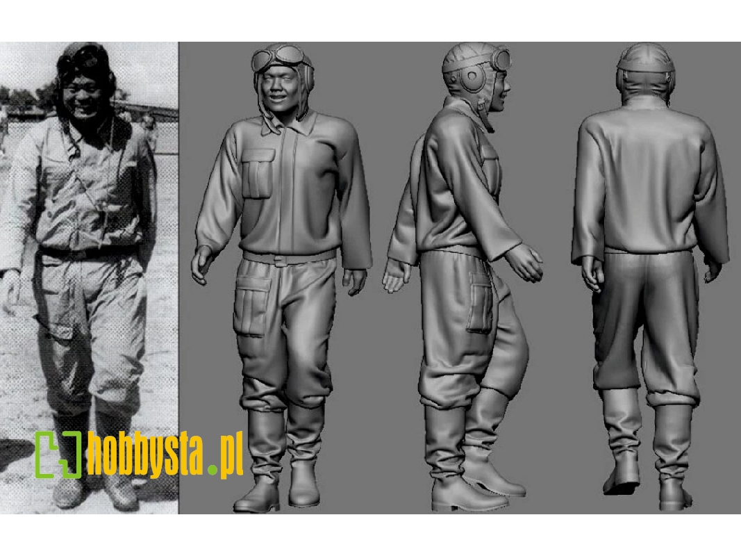 Japanese Wwii Army Ace Yasuhiko Kuroe - image 1