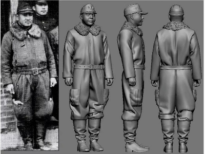 Japanese Wwii Army Ace Iwataro Hazawa - image 1