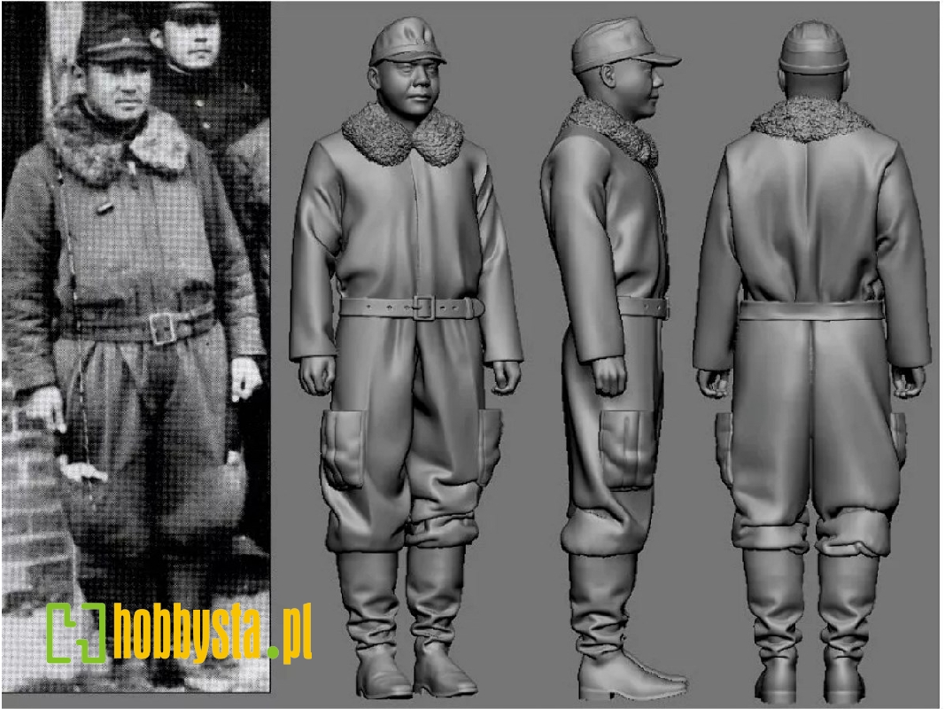 Japanese Wwii Army Ace Iwataro Hazawa - image 1