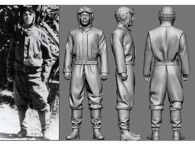Japanese Wwii Army Ace Yojiro Ohbusa - image 1