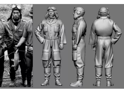 Japanese Wwii Navy Ace Takeo Okumura - image 1