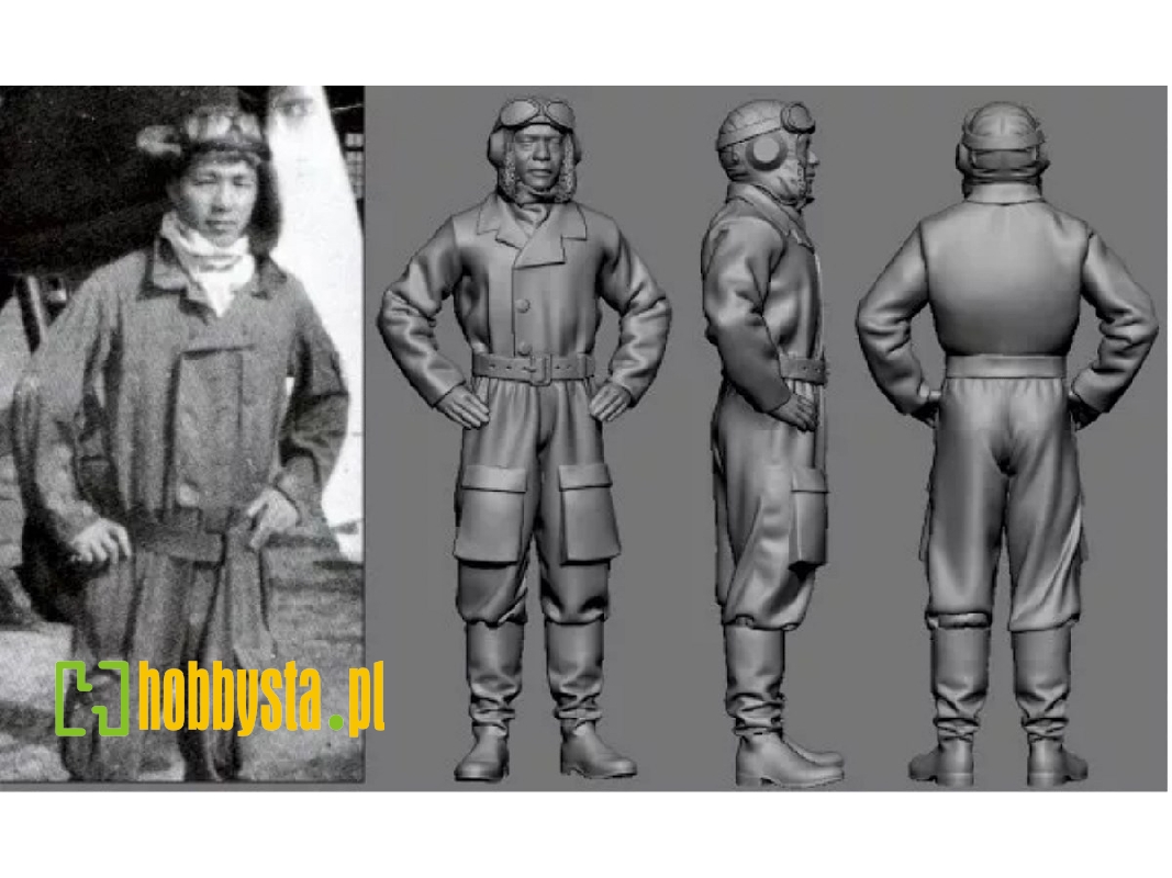 Japanese Wwii Navy Ace Naoshi Kanno - image 1