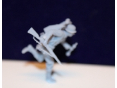 Wehrmacht Panzerjäger Running With Rifle And Grenade As Well As A Backpack - image 2