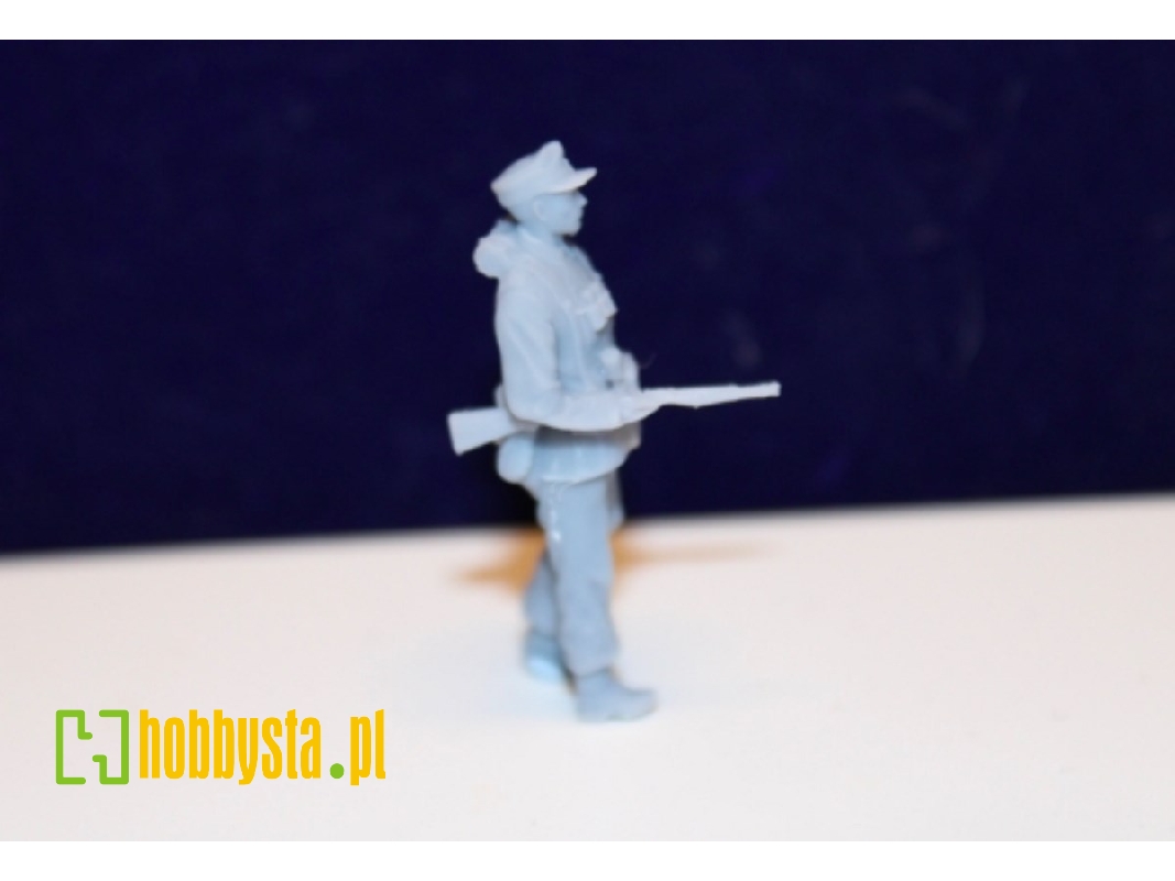 Waffen Ss Grenadier With Peaked Cap And K 98 - image 1
