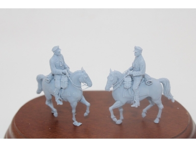 Officer Of The Waffen Ss On Horseback - image 1