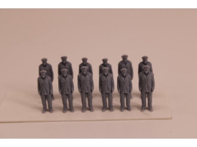 German Kriegsmarine Sailors - Attention! (12 Figures) - image 1