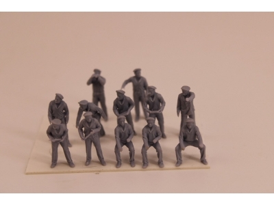 German Kriegsmarine Sailors - Gun Crew For 2 Cm Flak And 3,7 Cm Flak (12 Figures) - image 1