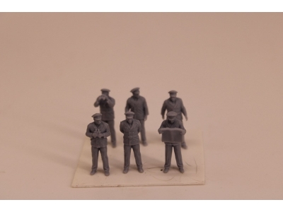 German Kriegsmarine Officers On Deck (6 Figures) - image 1