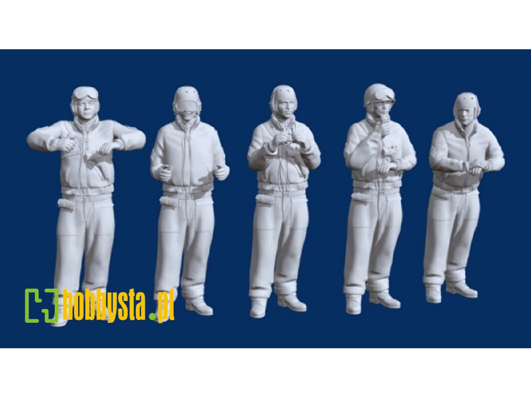 Us Wwii Tank Crew (5 Figures) - image 1