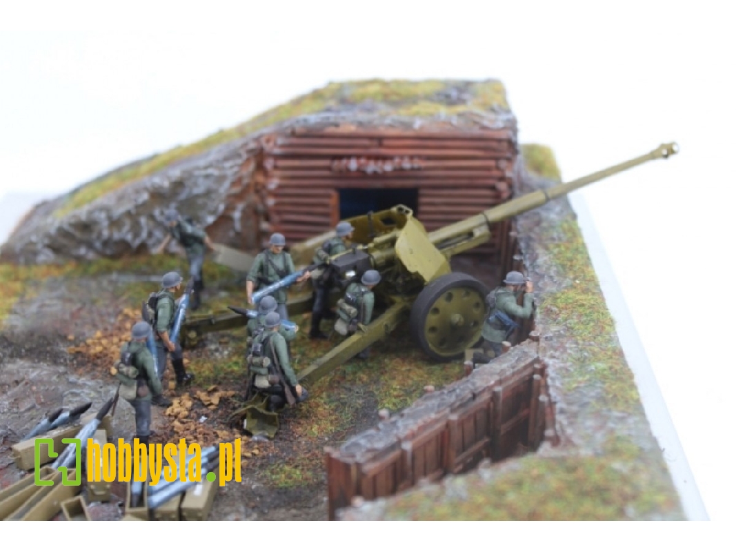 German Wwii Gun Crew Pak44 8,8 Cm (9 Figures) - image 1