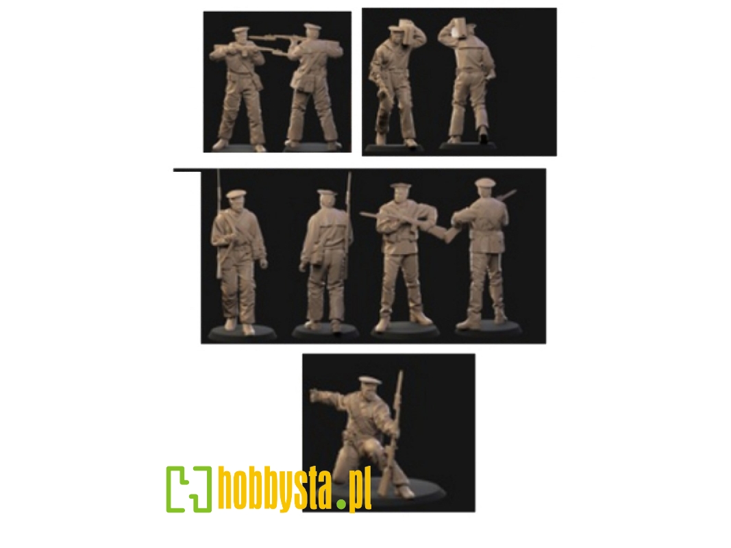 Russian Wwii Naval Infantry (5 Figures) - image 1