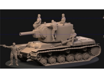 Russian Kv 1 Tank Crew - image 1