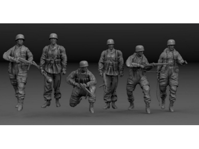 German Paratroopers 1944 (6 Figures) - image 1