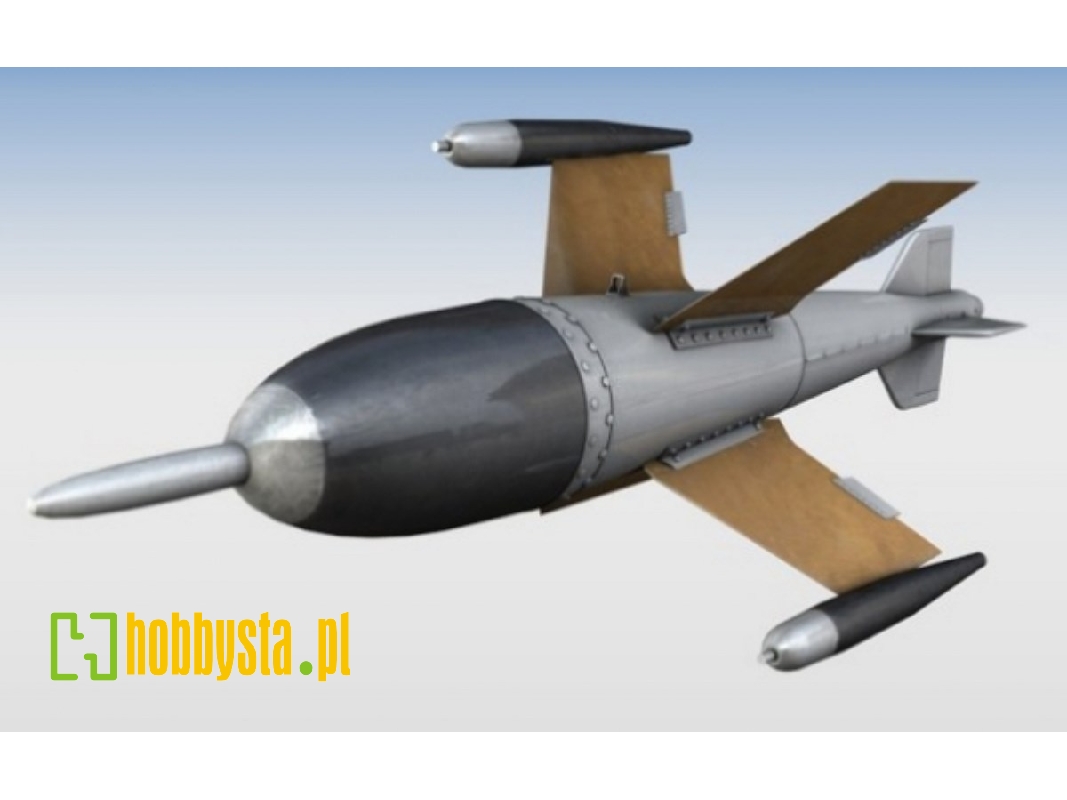 German Late War Aircraft Ruhrstahl X4 Type Rockets (2pcs) - image 1