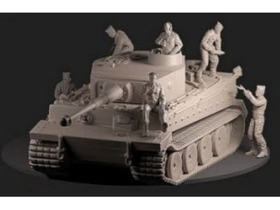 6 German Tankers Loading The Tank - image 1