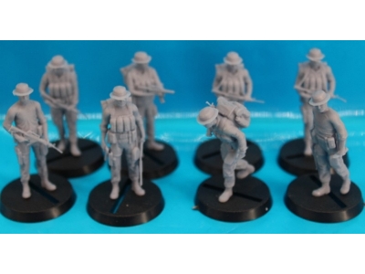 8 Us Soldiers Vietnam No. 2 - image 1
