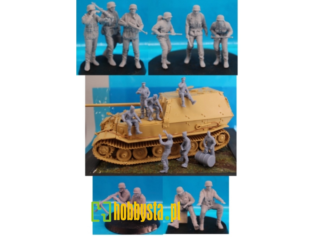 17 German Soldiers, Grenadiers, Tankers And Others - image 1