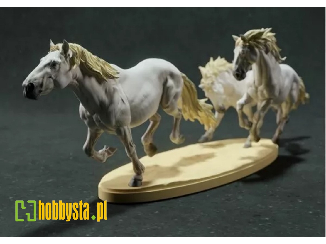 3 Horses Running - image 1