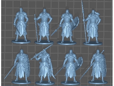 8 Knights In Full Armour - image 1
