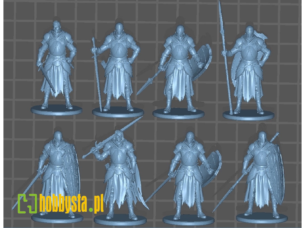 8 Knights In Full Armour - image 1